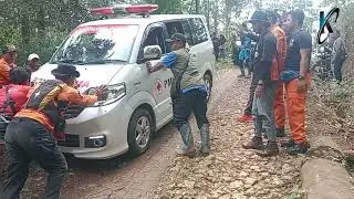 Tim SAR Gabungan Berhasil Temukan Ohan Warga Cigayam Ciamis Yang Hilang Di Hutan Geger Bentang