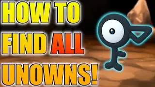 How to find ALL Unowns in Pokemon Brilliant Diamond and Shining Pearl!