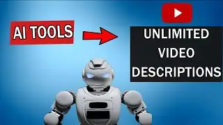 How I use AI tools to Write UNLIMITED Video Descriptions | **INSANE RESULTS**
