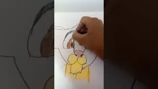 Drawing simba from lion king 