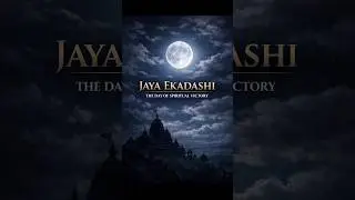 🌕 JAYA EKADASHI &ndash; THE DAY OF SPIRITUAL VICTORY 🕉️✨ #jayaekadashi #2026 #ytshorts