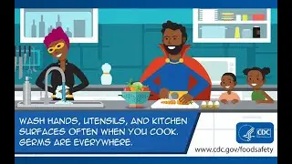 Always wash your hands before, during, and after preparing food
