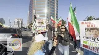 Shah Supporters Rally to Support Trump's Bombing of Iran