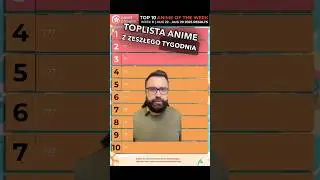 Toplista anime sezonu letniego 8/2025 #pieznamangi #manga #anime