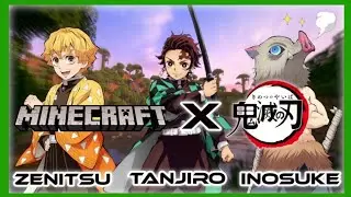 تنفس النار والميه ؟ Minecraft Kimetsu No Yaiba Mode