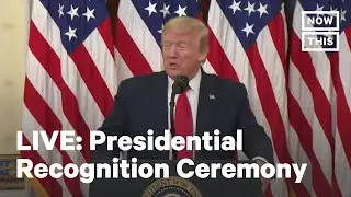 Fact Checking Pres. Trump's Presidential Recognition Ceremony (May 1, 2020) | LIVE | NowThis