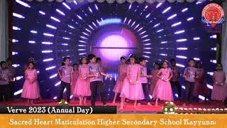 Verve 2023// Annual day// Sacred Heart HSS Kayyunni//Cinematic Dance (3rd Standard)