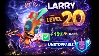 Solo Larry maxed level 20 Muscles Zooba Gameplay 