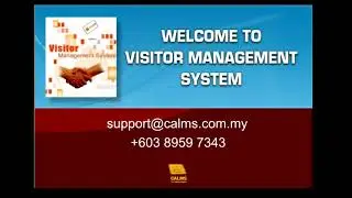Visitor Management System ViMS by CALMS