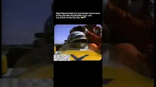 Ayrton Senna Runs Out of Fuel on the Final Lap | Iconic F1 Moment