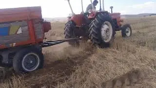 640 fiat /3.5 ton buğdayla biraz zorlandı ama...
