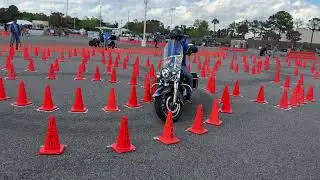 The Precision Patterns From The Palmetto Police Motorcycle Skills Competition 2025