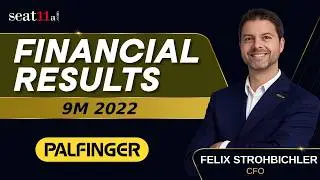 Palfinger AG | Financials: 9M-2022 | Felix Strohbichler, CFO