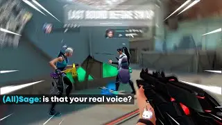Suprising Valorant Players with a Deep Voice
