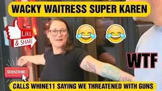Detroit 10/18/2025 After March Wacked Out Waitress Calls WHINE11