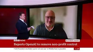 Paul Armstrong on OpenAI&rsquo;s Shift to For-Profit Model | BBC News Business Today