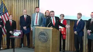 Chiefs Stadium in Kansas Announcement - Lamar Hunt, Ty Masterson, Dan Hawkins, Dec. 22, 2025