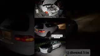 All Motor K24 Civic vs Turbo K-Series Hatch