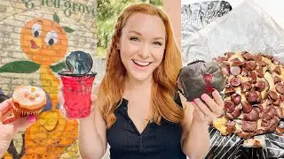 Trying Summer Treats at Disney Springs! Black Widow Burger + Shake, Gideon's, and More