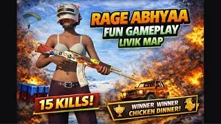 15 KILLS CHICKEN DINNER!! LIVIK FUN GAMEPLAY!!
