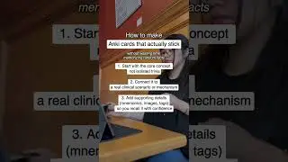 This is how to make Anki cards that actually stick! #studytip #study #studymotivation #ankiremote