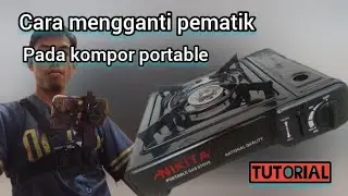 Cara mengganti pematik kompor portable // kompor nikita