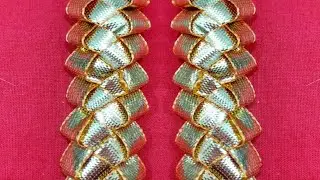 gota lace | gotta lace | how to make gota dhanak lace | gota bijiya | gota work