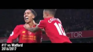 Roberto Firmino   All 21 Goals and 19 Assists at Liverpool-English Commentary(2015 2017)