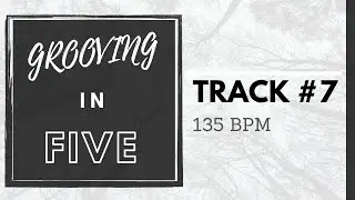 5/4 Progressive Drum Track #7  ||  135 BPM