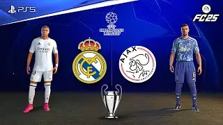 FC 25 - Real Madrid Vs Ajax FC | UEFA Champions League Final | Mbappe vs Edvardsen epic showdown