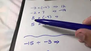 Develop basic math skills | Negative numbers multiplication and division explained in Urdu