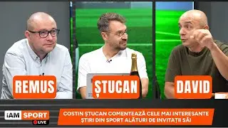 iAMsport LIVE - 20 Octombrie | Rapid c&acirc;știgă derby-ul &icirc;n 10 oameni. Comentăm cu Remus și David