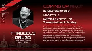 #HITB2023HKT CLOSING KEYNOTE - Systems Alchemy: The Transmutation Of Hacking - The Grugq