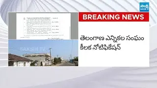 Telangana Election Commission Release Important Notice on Local Body Elections | Sakshi TV