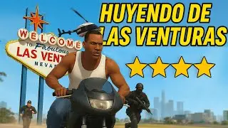 🚨😵Como ESCAPAR de la POLICIA de las VENTURAS hacia los Santos - GTA San Andreas 💥🔫