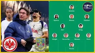 MUST WIN For Frank? Porro And VdV Injured? Frankfurt Preview