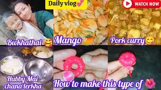 Vlog89||How to make plastic wire flower|Aswk horo se mui ma sng sio🙆🏻&zwj;♀️|#viralvideo#tiprasavlogger