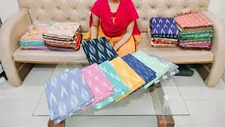 🙏8341904104🙏 Pure cotton Lenin ikkath dress materials with free shipping 💐💐
