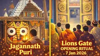 Jagannath Puri - Lions Gate Opening Ritual|7 Jan 2026 |