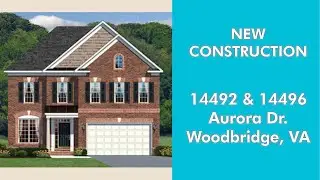 New Construction Homes For Sale | 14492 & 14496 Aurora Dr, Woodbridge, VA - CallCathy.com