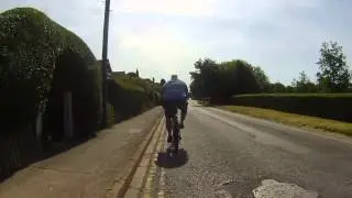 riding the mountain bikes from Herston campsite to Swanage beach June 2014