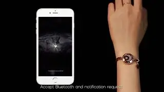 Touch Bracelets for Couples Vibration  Light up for Love Couples  Long Distance Rel