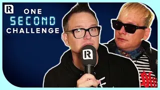 Blink-182's Mark Hoppus vs Matt Skiba - One Second Challenge