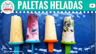 How to make PALETAS HELADAS Mexican Popsicles recipes