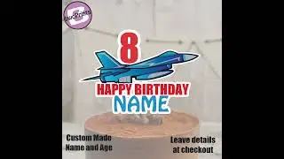 Custom made Birthday Cake Topper Banner Party Cupcake Toppers Banner