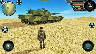 Army Car Driver | Drive Big Military Tank in the Open World #4 - Android Gameplay