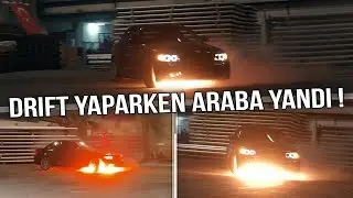 Drift Yaparken Arabam Yandı ! BMW E82 DRIFT | HARUN TAŞTAN
