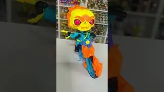 GHOST RIDER Blacklight Edition #funkopop #marvel #ghostrider