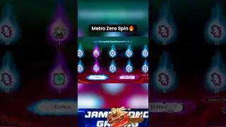 METRO ZERO EVENT SPIN &mdash; Massive Rewards & Live Reactions! 🎰🔥 #mlbb #shorts