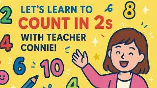 Skip Counting by Twos | Fun Maths with Teacher Connie